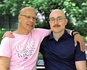 Buddies Bert und Fabian lernten sich über Buddy.hiv kennen