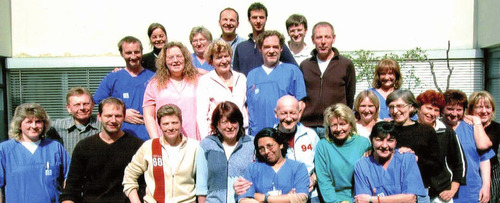 Team Haus 68 – April 2007 © Annette Haberl