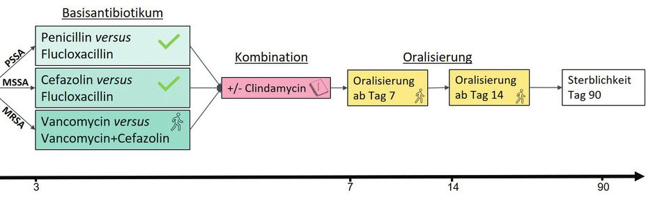 Abb. 2 Studiendesign SNAP-Studie